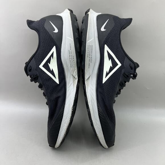 Nike Air Zoom Pegasus 36 Trail Shoes Men Size 10.5 Black White Running Sneakers - Picture 6 of 10